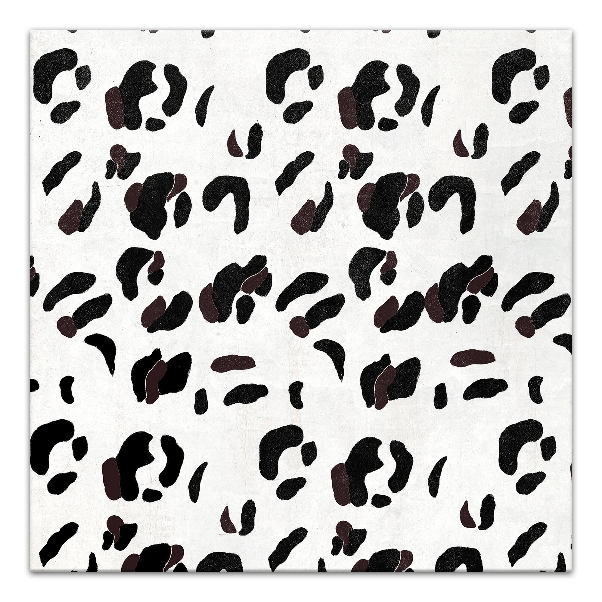 Brown Cheetah Canvas Wall Art